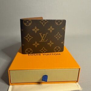 Louis Vuitton Dark Brown Monogram Card Holder